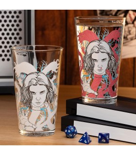 Vaso Térmico Eleven Stranger Things Cambia Con El Frío Cristal 450 mls