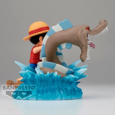 Figura One Piece Monkey D. Luffy Vs. Kinkai One Piece WCF 7 cms