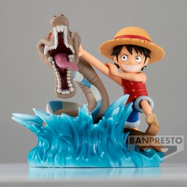Figura One Piece Monkey D. Luffy Vs. Kinkai One Piece WCF 7 cms