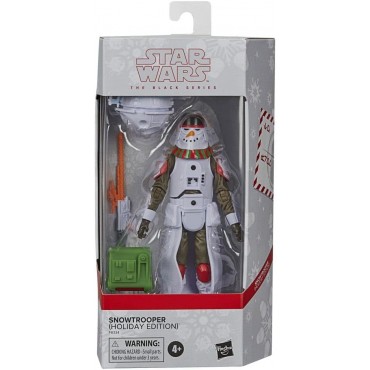 Figura Snowtrooper Holiday Edition Star Wars Black Series Articulada 15 cms