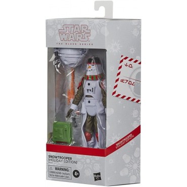 Figura Snowtrooper Holiday Edition Star Wars Black Series Articulada 15 cms