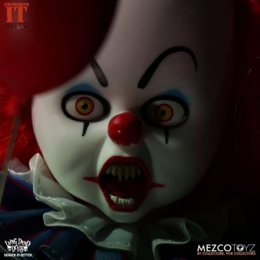 Figura Pennywise 1990 It Living Dead Dolls 25 cms