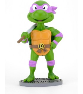 Figura Donatello TMNT Las Tortugas Ninja Head Knockers 16,5 cms