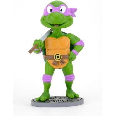 Figura Donatello TMNT Las Tortugas Ninja Head Knockers 16,5 cms