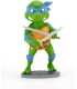 Figura Leonardo TMNT Las Tortugas Ninja Head Knockers 16,5 cms