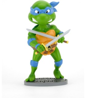 Figura Leonardo TMNT Las Tortugas Ninja Head Knockers 16,5 cms