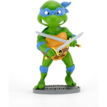 Figura Leonardo TMNT Las Tortugas Ninja Head Knockers 16,5 cms