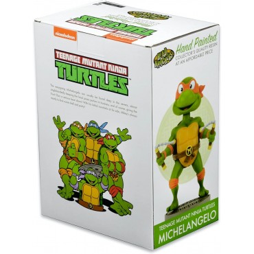 Figura Michelangelo TMNT Las Tortugas Ninja Head Knockers 16,5 cms