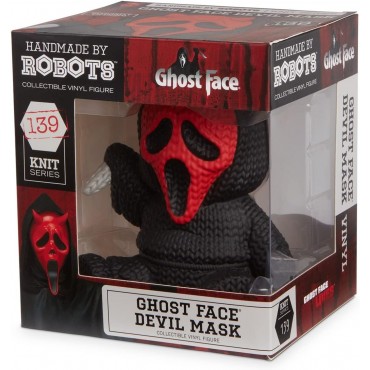 Figura Ghostface Scream Face Red Devil Knit Series 13 cms