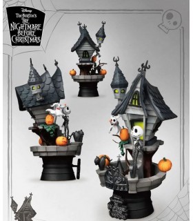 Diorama Casa Encantada De Jack Pesadilla Antes De Navidad Nightmare Before Christmas Disney 15 cms