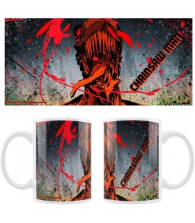 Taza Chainsaw Man Cerámica 320 mls