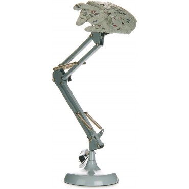 Lámpara De Mesa Halcón Milenario Y Brazo Flexible Star Wars 60 cms