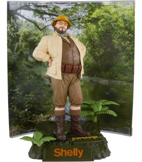 Figura Professor Sheldon Oberon Shelly Jumanji Estatua 15 cms