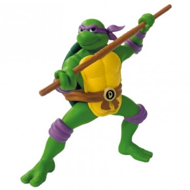 Figura Donatello Las Tortugas Ninja TMNT 9 cms
