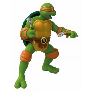 Figura Michelangelo Las Tortugas Ninja TMNT 9 cms