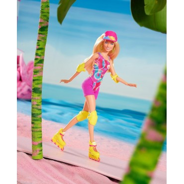 Figura Barbie Patinadora En Línea Articulada 30 cms