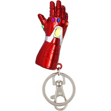 Llavero Iron-Man Inifinity Gauntlet Guantelete Del Infinito Marvel Metálico