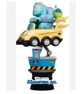 Diorama Sully En Coche Monstruos S.A. Disney Pixar 16 cms