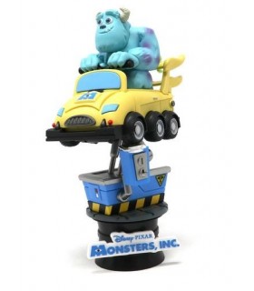 Diorama Sully En Coche Monstruos S.A. Disney Pixar 16 cms