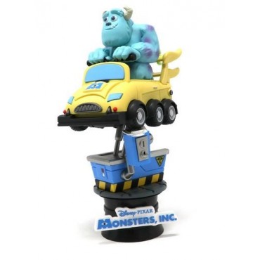 Diorama Sully En Coche Monstruos S.A. Disney Pixar 16 cms