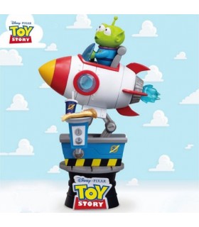 Diorama Alien En Cohete Toy Story Disney Pixar 15 cms