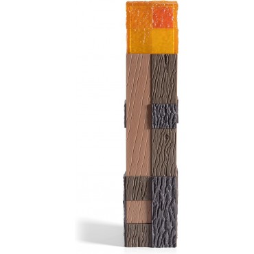 Réplica Antorcha Con Luz Minecraft 25 cms