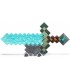 Réplica Espada Diamond Sword Minecraft 50 cms