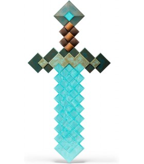 Réplica Espada Diamond Sword Minecraft 50 cms