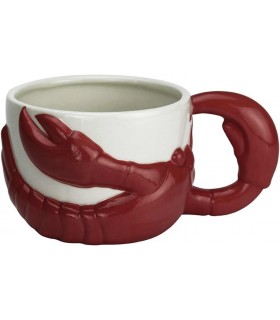 Taza 3D Langosta Friends Cerámica 500 mls
