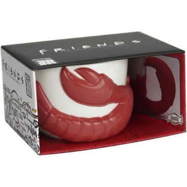 Taza 3D Langosta Friends Cerámica 500 mls