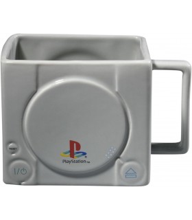 Taza 3D Consola Play Station Cerámica 325 mls