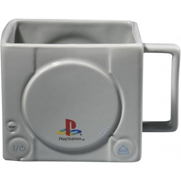 Taza 3D Consola Play Station Cerámica 325 mls