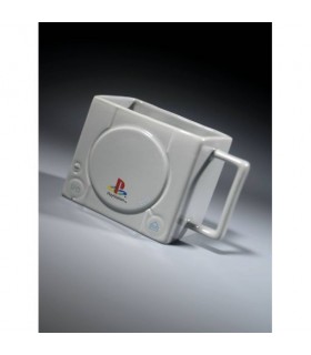 Taza 3D Consola Play Station Cerámica 325 mls
