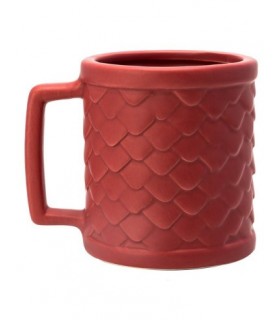 Taza 3D Escamas Dragón Targaryen Juego De Tronos Cerámica 500 mls