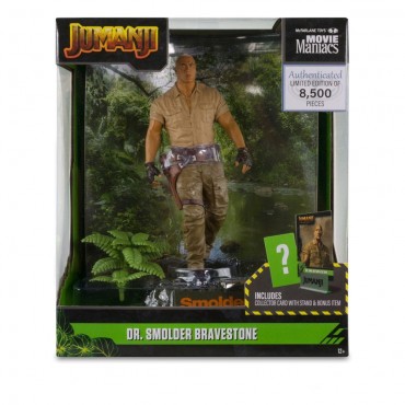 Figura Dr. Smolder Bravestone Jumanji The Rock Estatua 15 cms