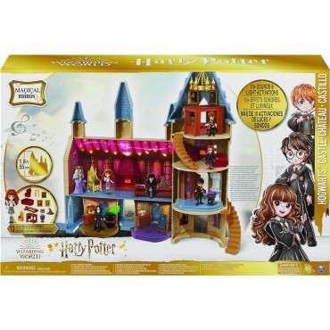 Castillo Hogwarts Magical Minis Harry Potter Con Luz Y Sonido 55 cms