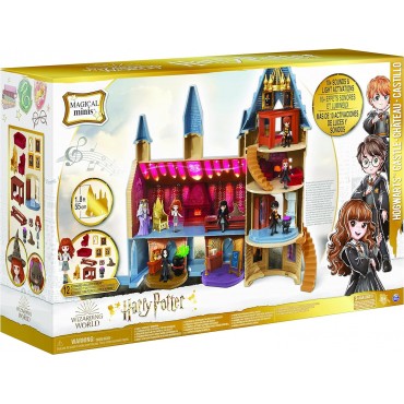 Castillo Hogwarts Magical Minis Harry Potter Con Luz Y Sonido 55 cms