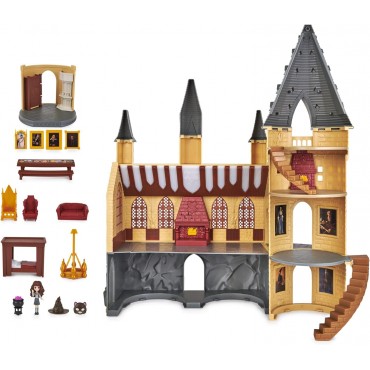Castillo Hogwarts Magical Minis Harry Potter Con Luz Y Sonido 55 cms