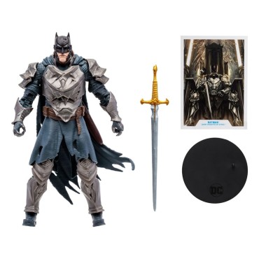 Figura Batman Dark Knights Of Steel DC Multiverse Articulada 18 cms