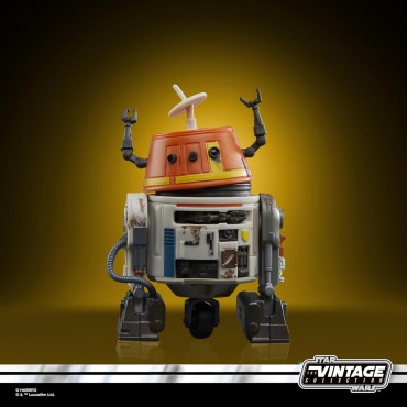 Figura Chopper C1-10P Con Brazos Star Wars Ahsoka Articulada 9,5 cms