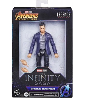 Figura Bruce Baner The Infinity Saga Avengers Infinity War Marvel Legends Articulada 15 cms
