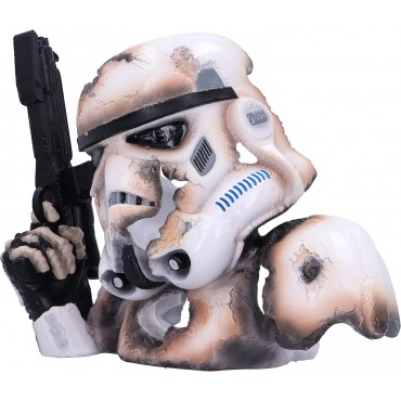 Figura Busto Stormtrooper Quemado Star Wars 23,5 cms