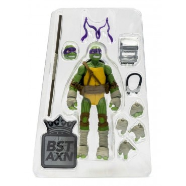 Figura Donatello Las Tortugas Ninja Articulada 13 cms