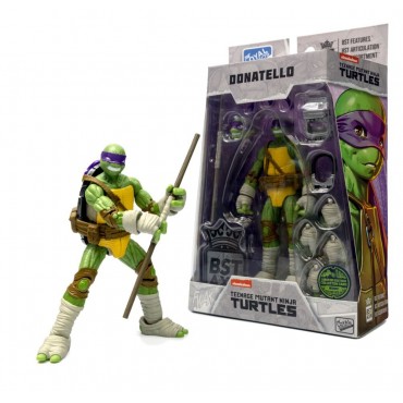 Figura Donatello Las Tortugas Ninja Articulada 13 cms