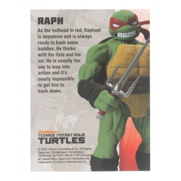 Figura Raphael Las Tortugas Ninja Articulada 13 cms