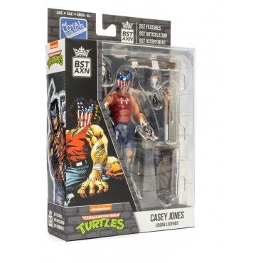 Figura Casey Jones Urban Legends Las Tortugas Ninja Articulada 13 cms