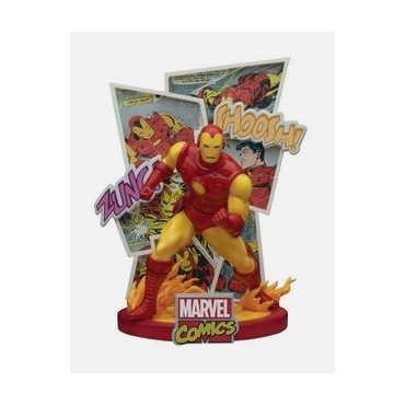 Figura Diorama Iron Man Marvel Comics 16 cms