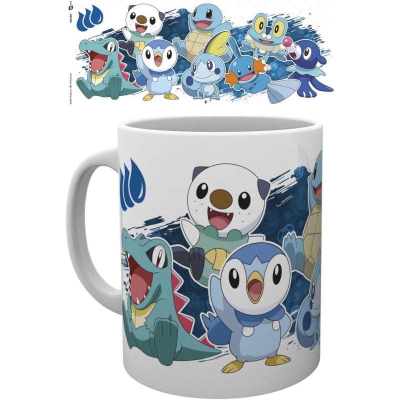 Taza Pokemon Water Partners Cerámica 320 ml