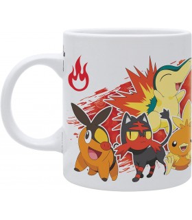 Taza Pokemon Fire Starters White Cerámica 320 ml