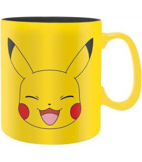 Taza Pokemon Pikachu Face Cerámica 460 ml